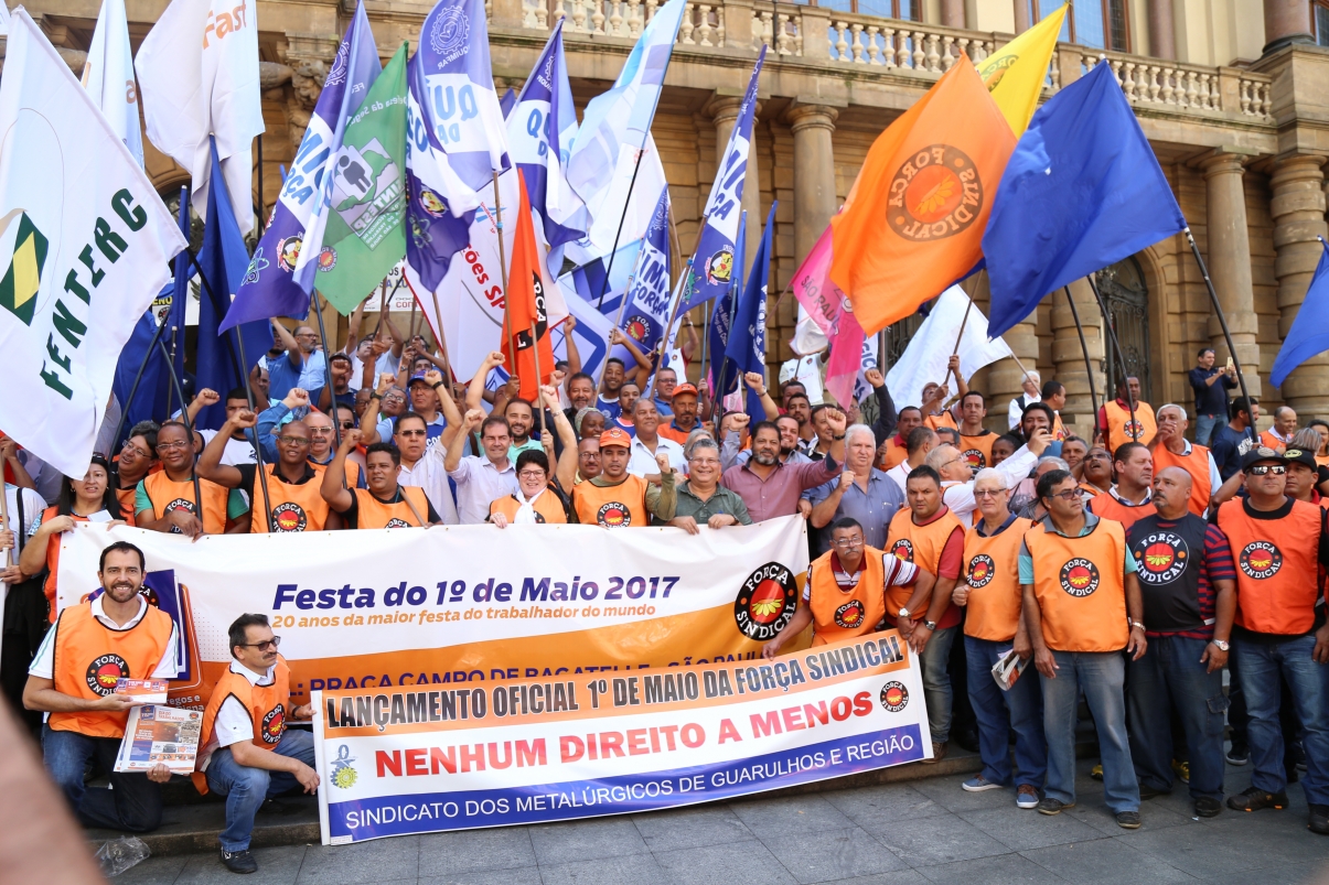 For A Sindical Lan A Campanha De Mobiliza O Do De Maio For A Sindical