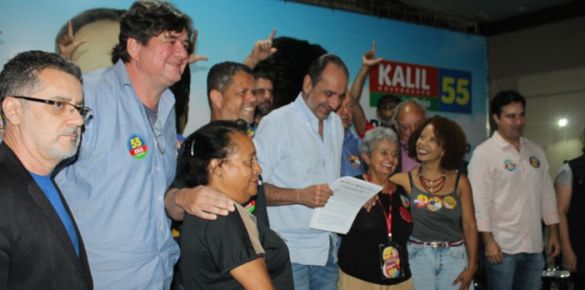 Centrais sindicais de Minas Gerais entregam carta ao candidato Alexandre Kalil