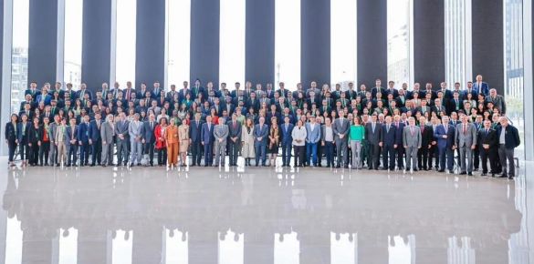 Miguel Torres, presidente da Força, participa da posse de Dilma no Banco dos Brics