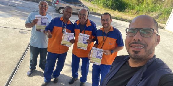 Tabela de salários é distribuída nos postos de combustíveis do RJ
