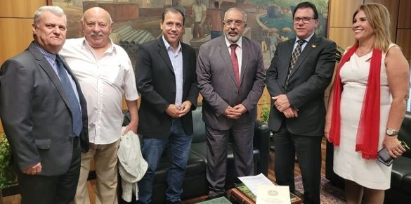 Presidente do Sidnapi debate questões dos aposentados com ministro do Trabalho e parlamentares