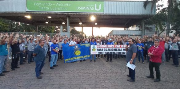 Greve na Usiminas termina em acordo e vitórias para os trabalhadores, afirma Cabeça