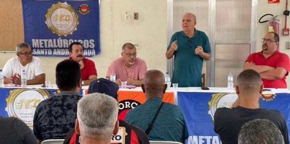 Metalúrgicos de Santo André debatem fortalecimento da negociação coletiva