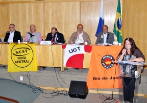 Rio de Janeiro (RJ): Em audiência pública, Centrais reafirmam protagonismo dos trabalhadores na RIO+20