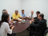 Palmas (TO): Presidente do SISEMP se reúne com secretária de Administração