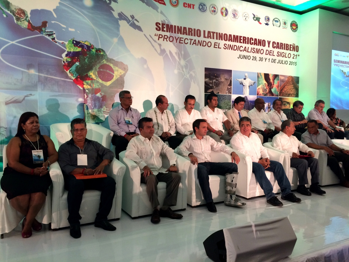 Químicos da Força participam de Seminário Latinoamericano e Caribenho “Projetando o Sindicalismo do Século XXI”
