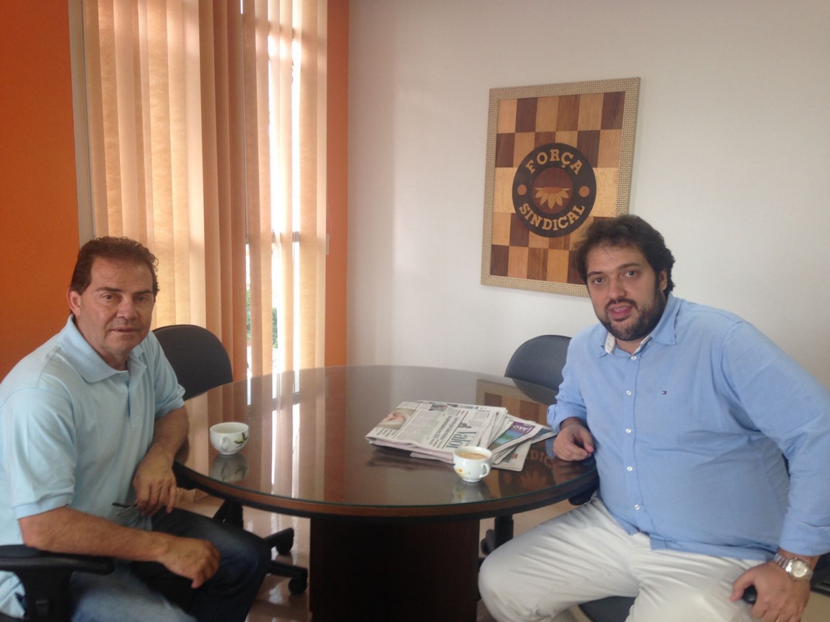 Paulinho discute com Daniel Grandolfo ações que fortaleçam mobilização dos agentes penitenciários SP