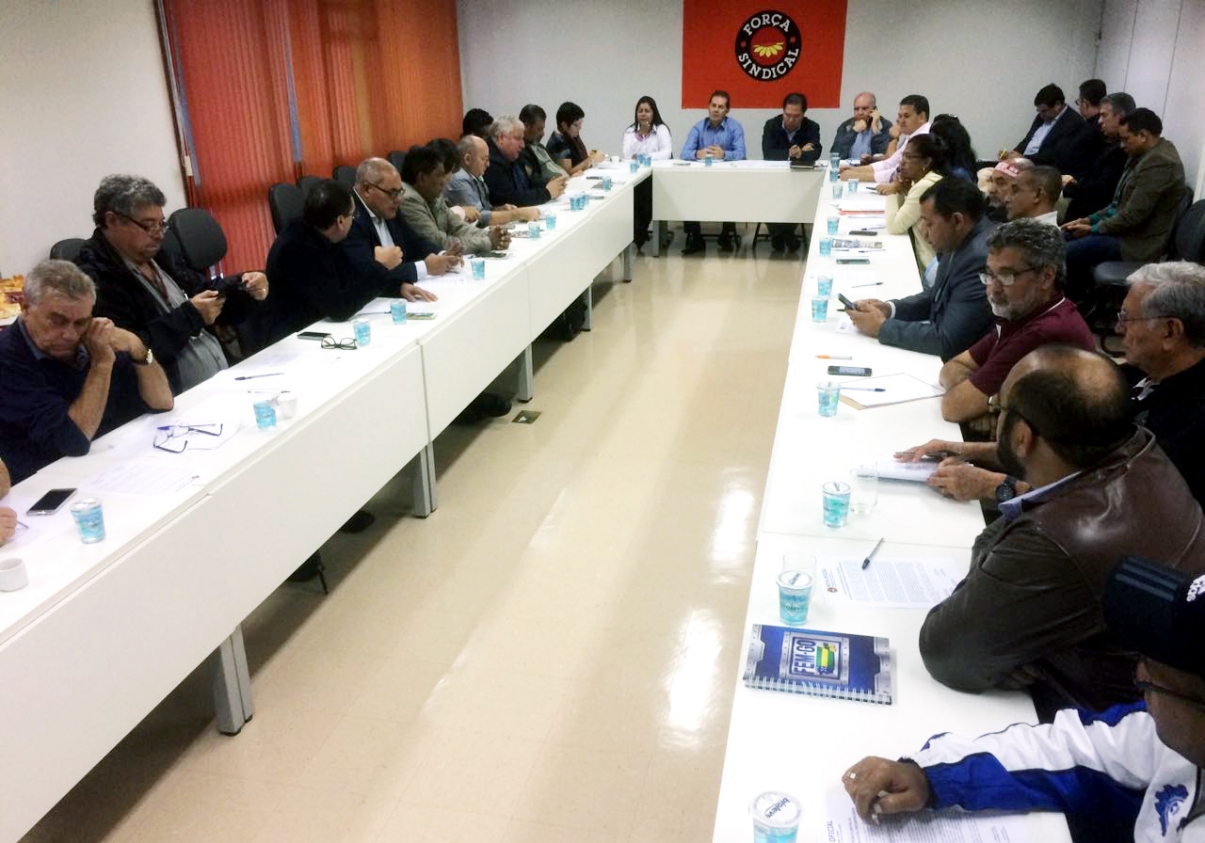Reunião da Operativa da Força Sindical e da Comissão de Organização do Congresso Nacional da Central