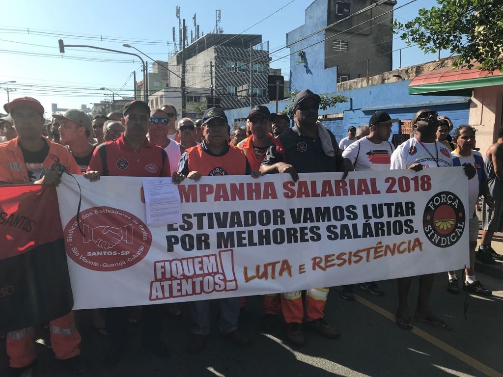 Campanha Salarial dos Estivadores de Santos e Baixada