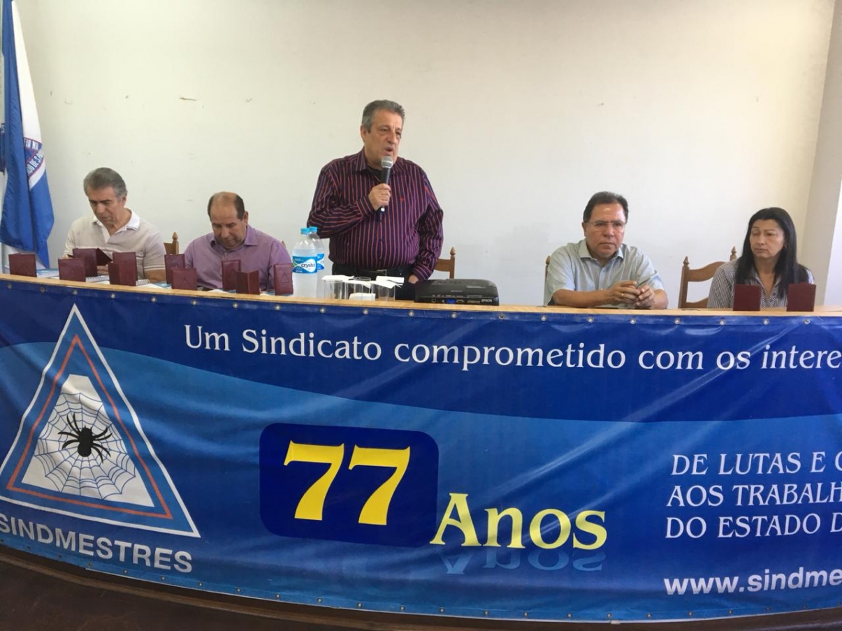 Posse da diretoria do Sindicato dos Mestres e Contramestres do Estado de São Paulo