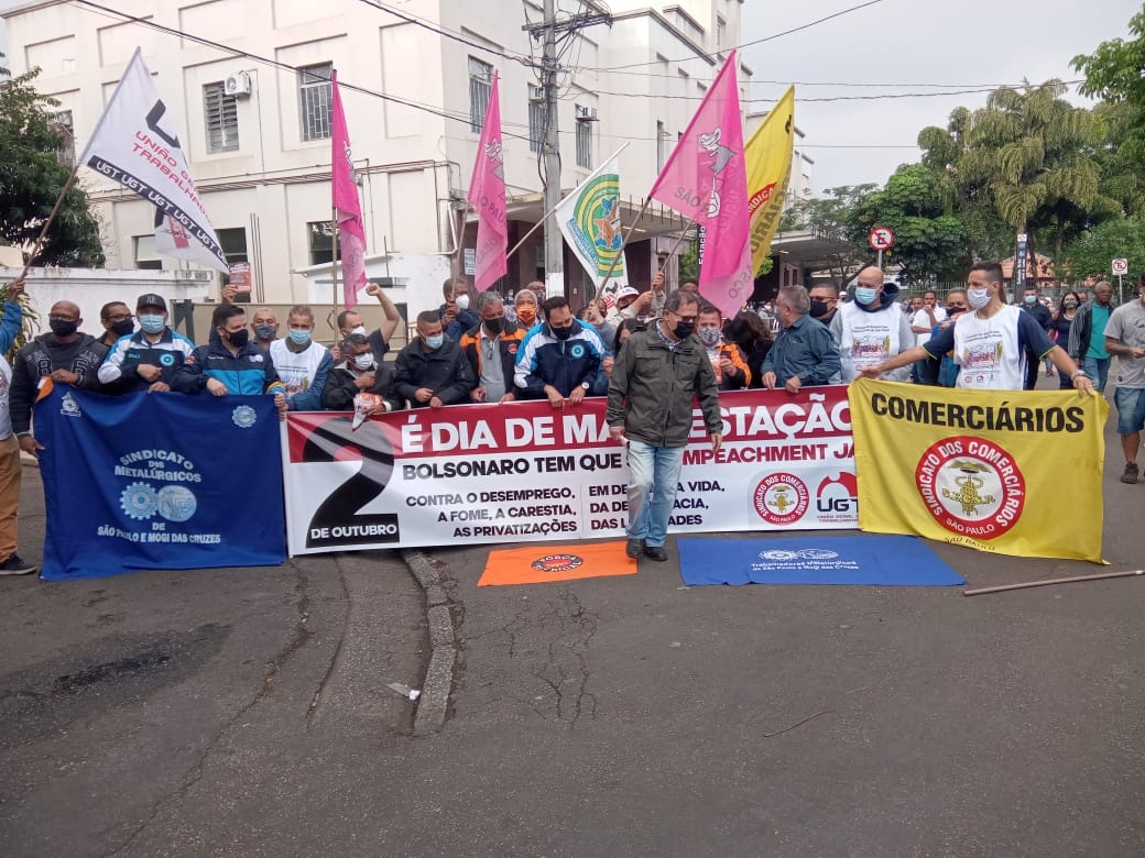 #ForaBolsonaro: Centrais sindicais convocam trabalhadores para atos do dia 2 de outubro
