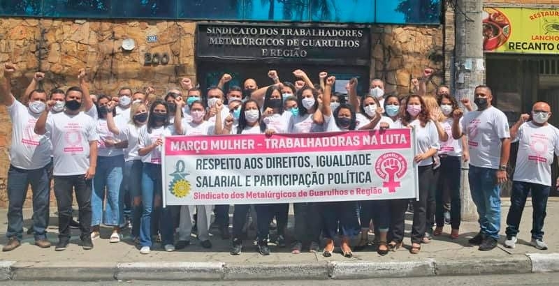 Sindicato dos Metalúrgicos de Guarulhos realiza ações em homenagem à mulher