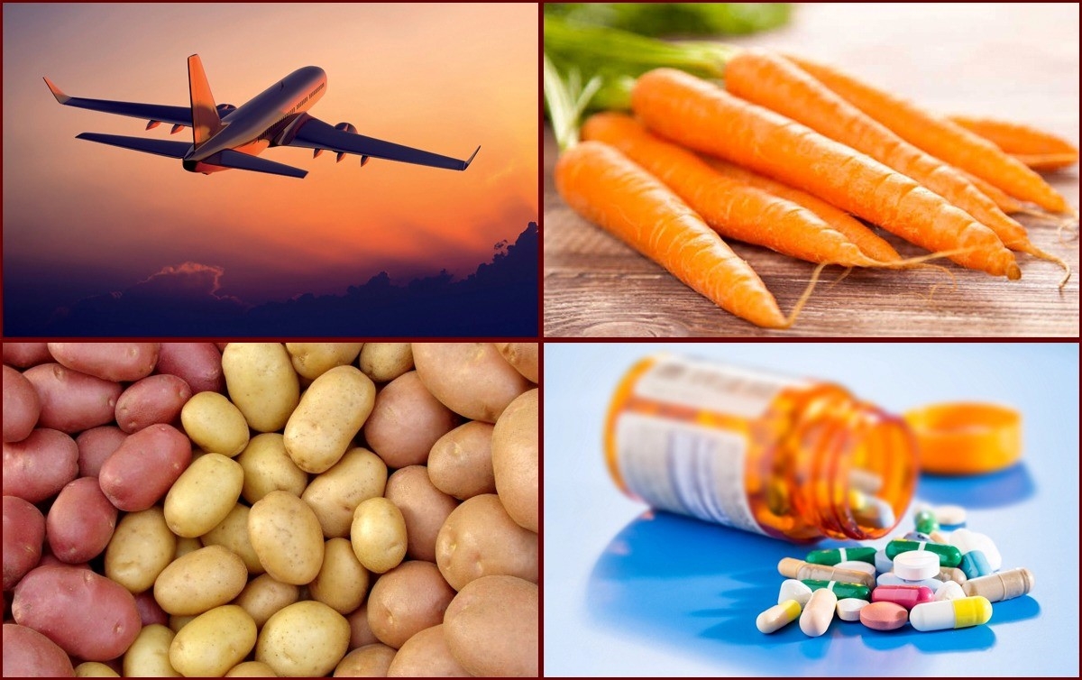 Passagens aéreas e medicamentos aumentaram em maio, enquanto batata e cenoura caíram