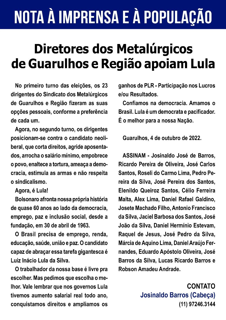 carta metal guarulhos