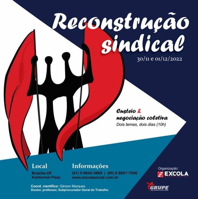 Centrais debatem fortalecimento sindical, em Brasília