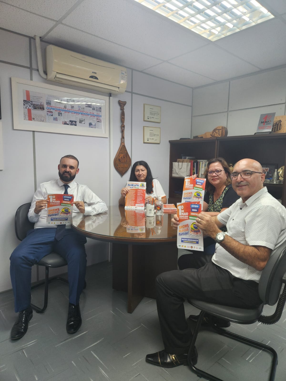 Sindicalistas da Saúde falam sobre o 1º de Maio Unificado