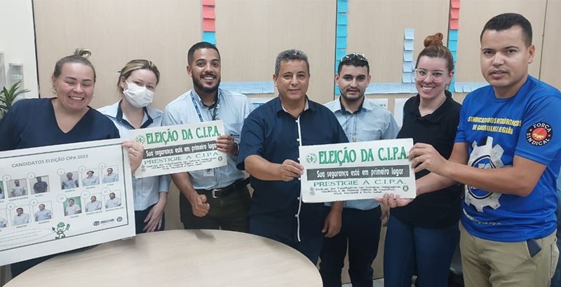 Eleição de Cipa na Aços Maçom (Água Chata)