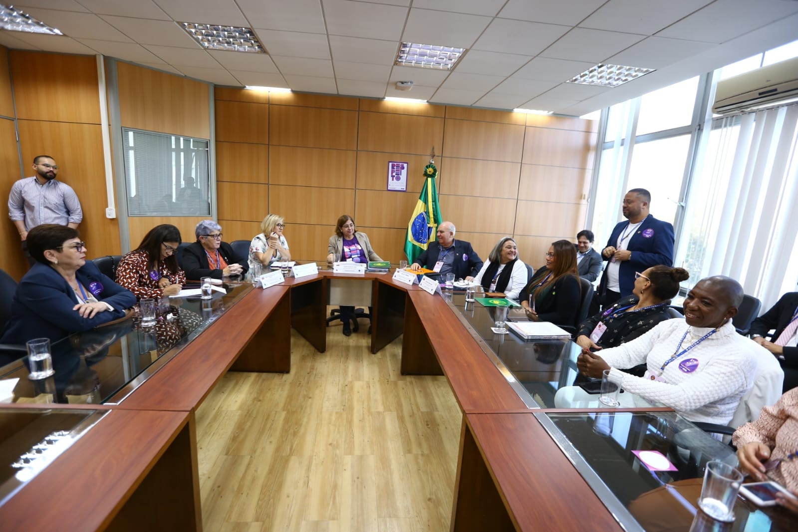 Delegação da Força Sindical se reúne com Ministra das Mulheres, Cida Gonçalves