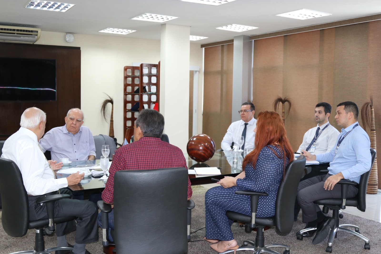 Miguel Torres debate geração de empregos com prefeito de Manaus, David Almeida