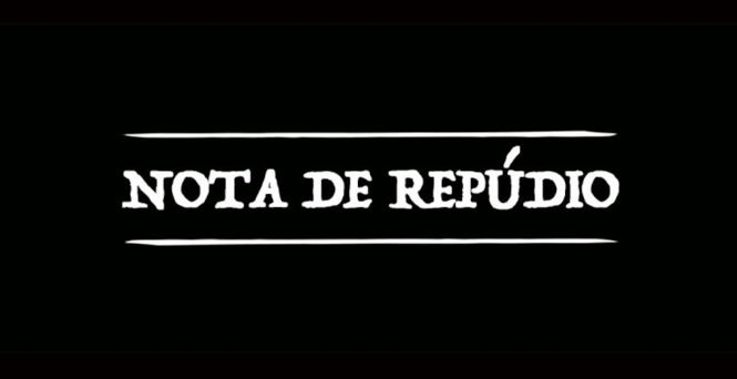 nota de repúdio