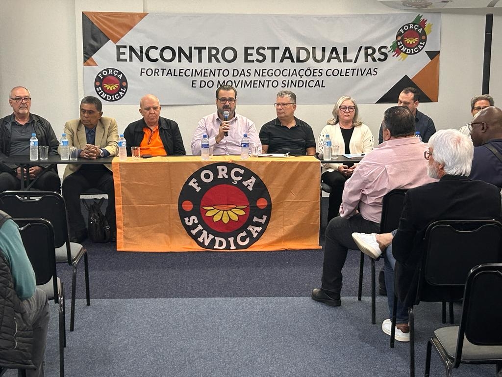 Força Sindical RS realiza encontro para debater fortalecimento das negociações coletivas
