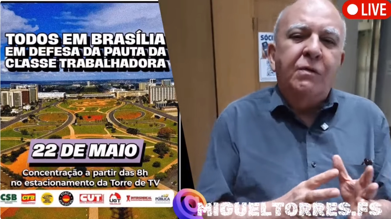Plenária das Centrais Sindicais em Brasília!