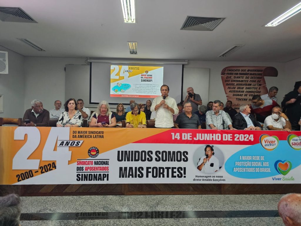 Sindnapi 24 anos: homenagem e Carta de Lula marcam celebração