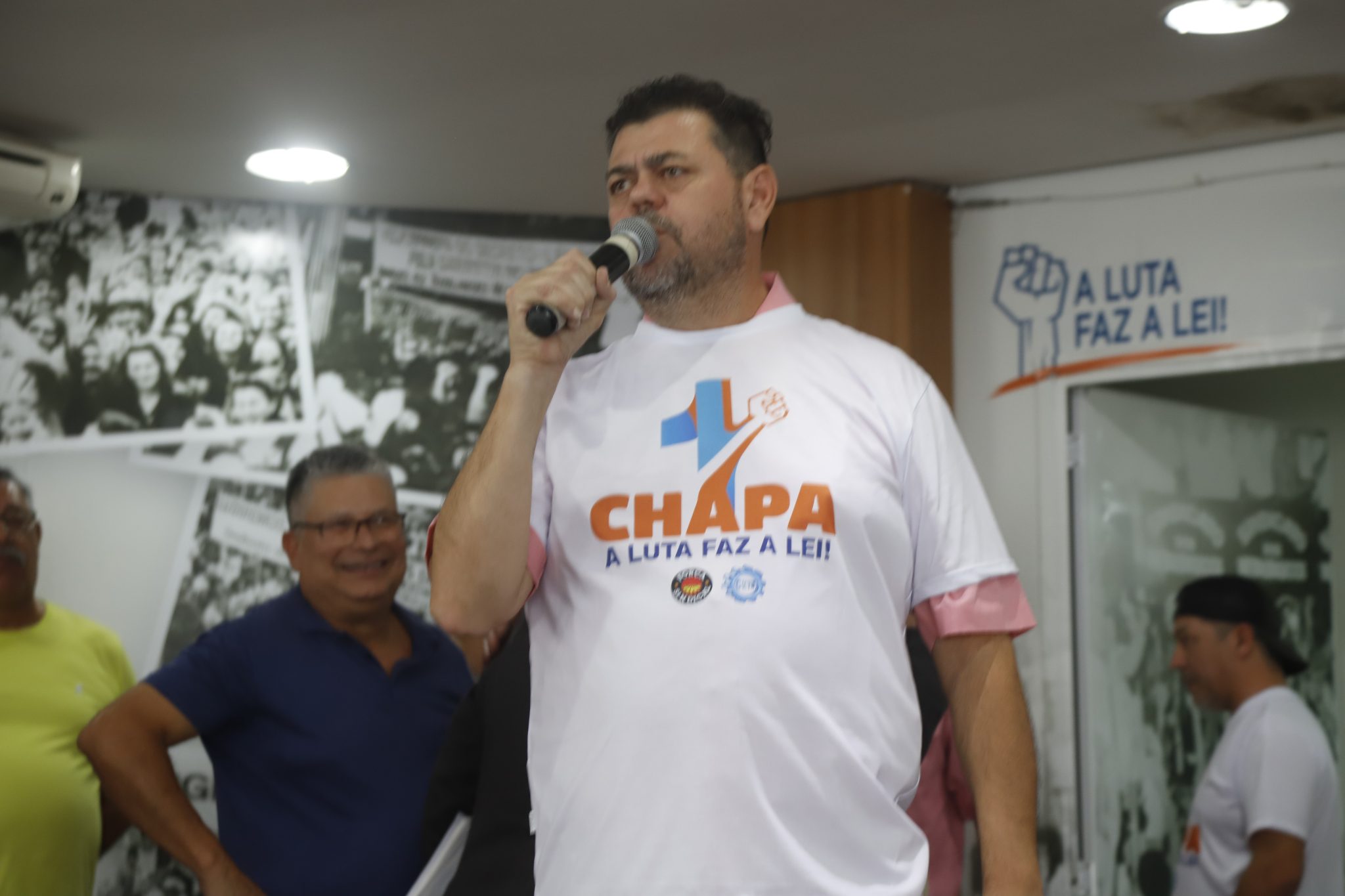 Carlos Albino – Presidente do Sindicato dos Metalúrgicos de Catalão, Goiás, e secretário de finanças da CNTM