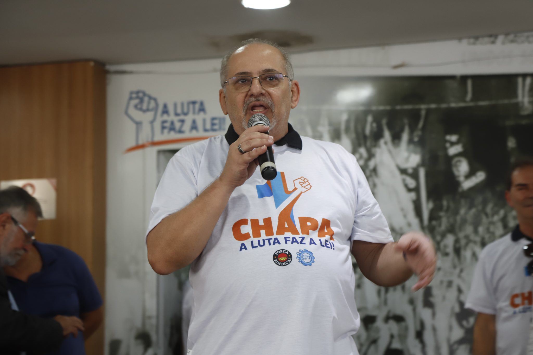 Gilberto Almazan, o Ratinho –  Presidente do Sindicato dos Metalúrgicos de Osasco e Região