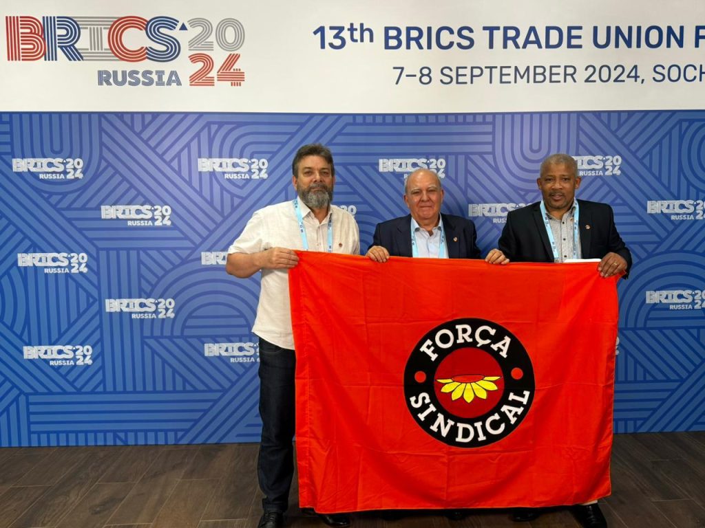 Sindicalistas brasileiros participam do BRICS em Sochi-Rússia