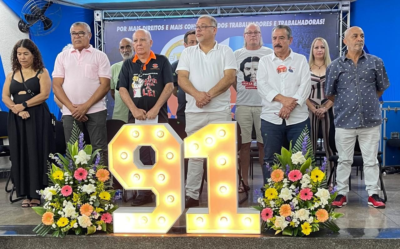 Metalúrgicos de Santo André celebraram 91 anos de fundação do Sindicato