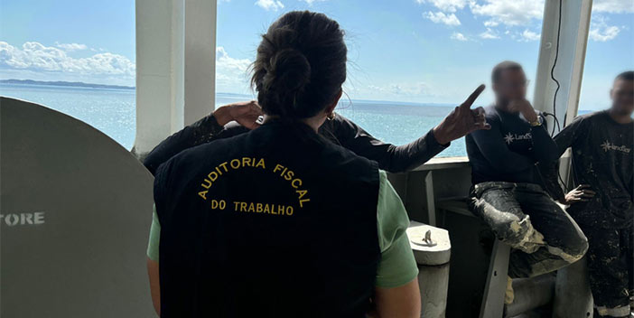 MTE resgata 16 trabalhadores brasileiros de navio norueguês na Bahia