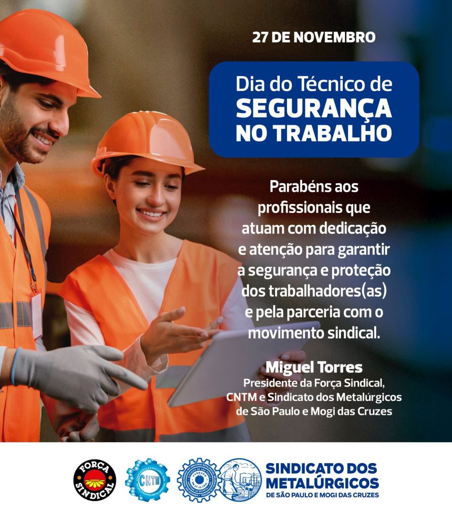 Dia do Técnico de Segurança no Trabalho