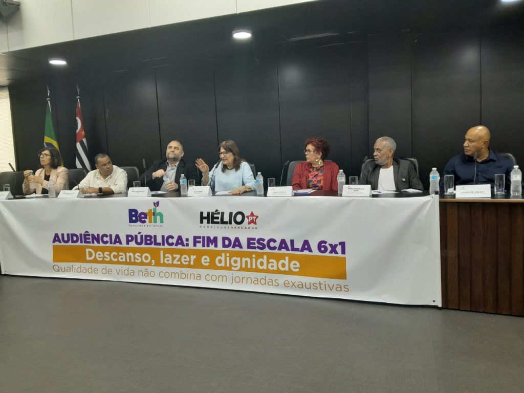 Audiência Pública na Alesp promove debate sobre jornada 6x1