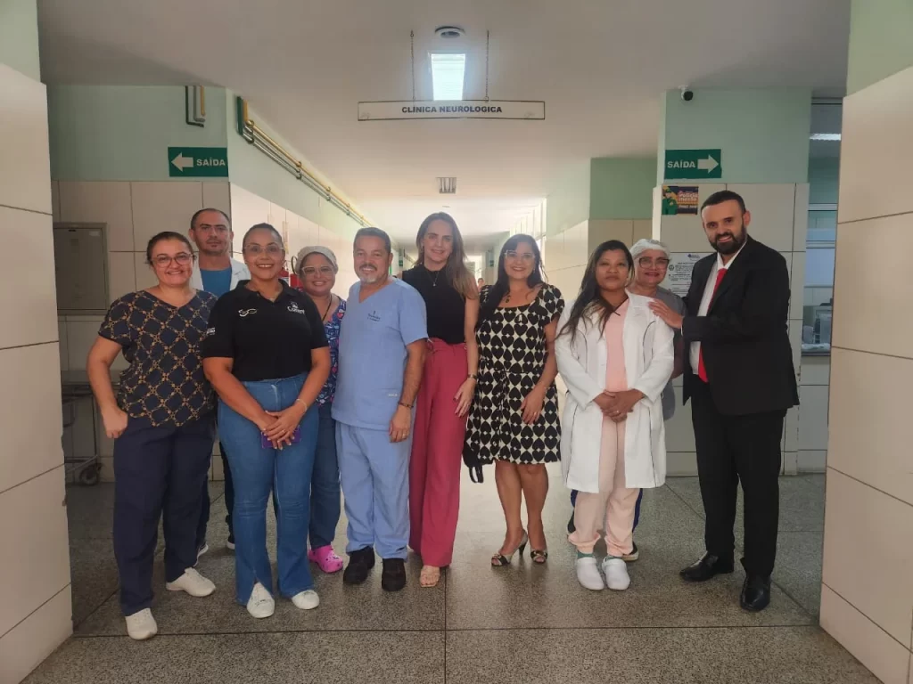 Conatenf Itinerante realiza visita técnica ao Piauí: : visita ao hospital