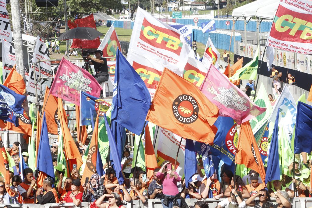 1⁰ de Maio de 2025 reuniu milhares de pessoas em SP