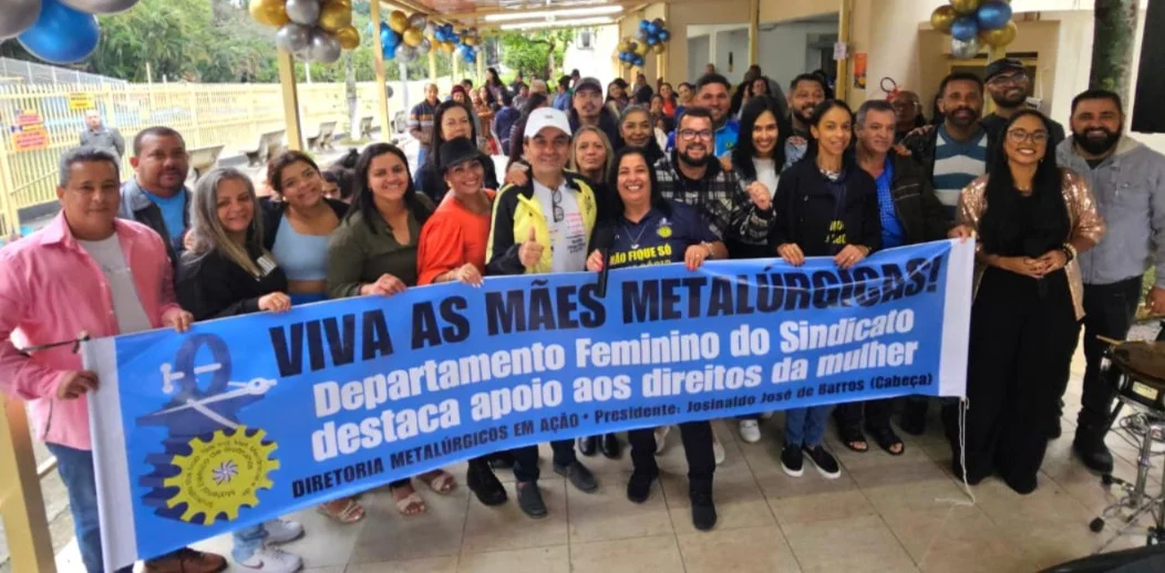 Metalúrgicos de Guarulhos fazem homenagem ao Dia das Mães