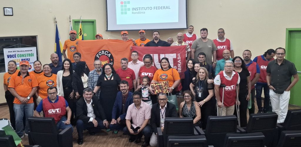 Trabalhadores receberam homenagem em Rondônia