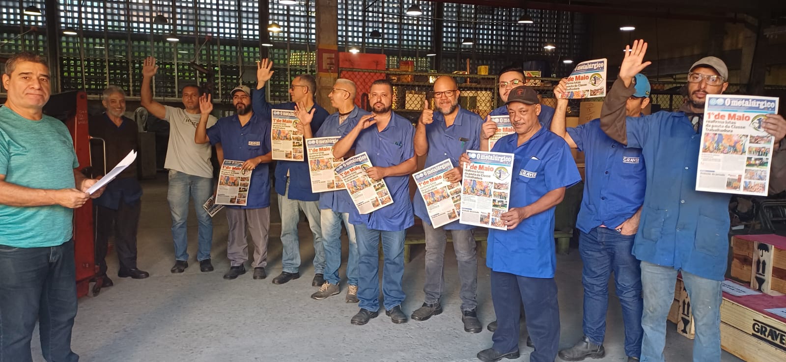 Metalúrgicos SP fortalecem mobilização no chão de fábrica