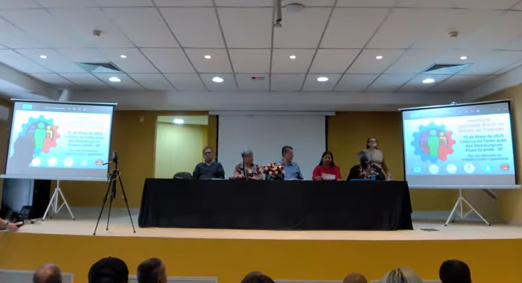 Metalúrgicos da Força debatem igualdade racial no mercado de trabalho