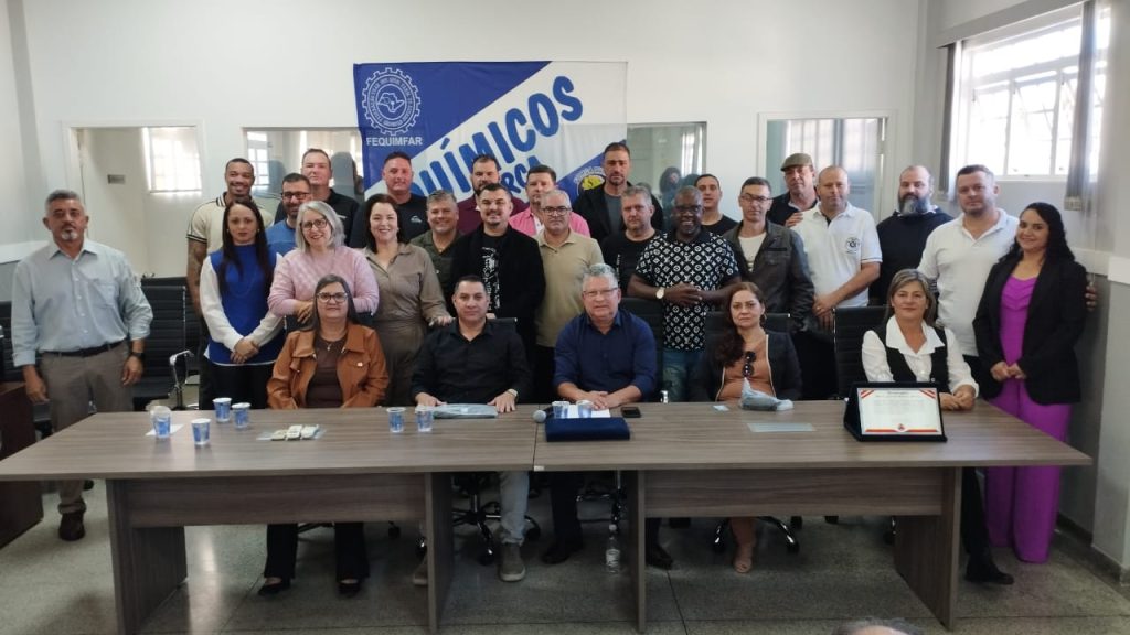 Sindicato dos Químicos de São Carlos empossa nova diretoria Sindicato dos Químicos de São Carlos empossa nova diretoria