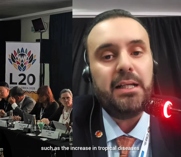Caproni defende transição climática justa para trabalhadores da saúde