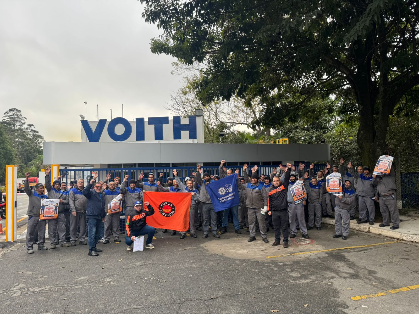 Trabalhadores da VOITH debatem redução da jornada