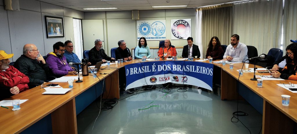 Sindicalistas entregam pautas ao governo e debatem Nova Indústria Brasil