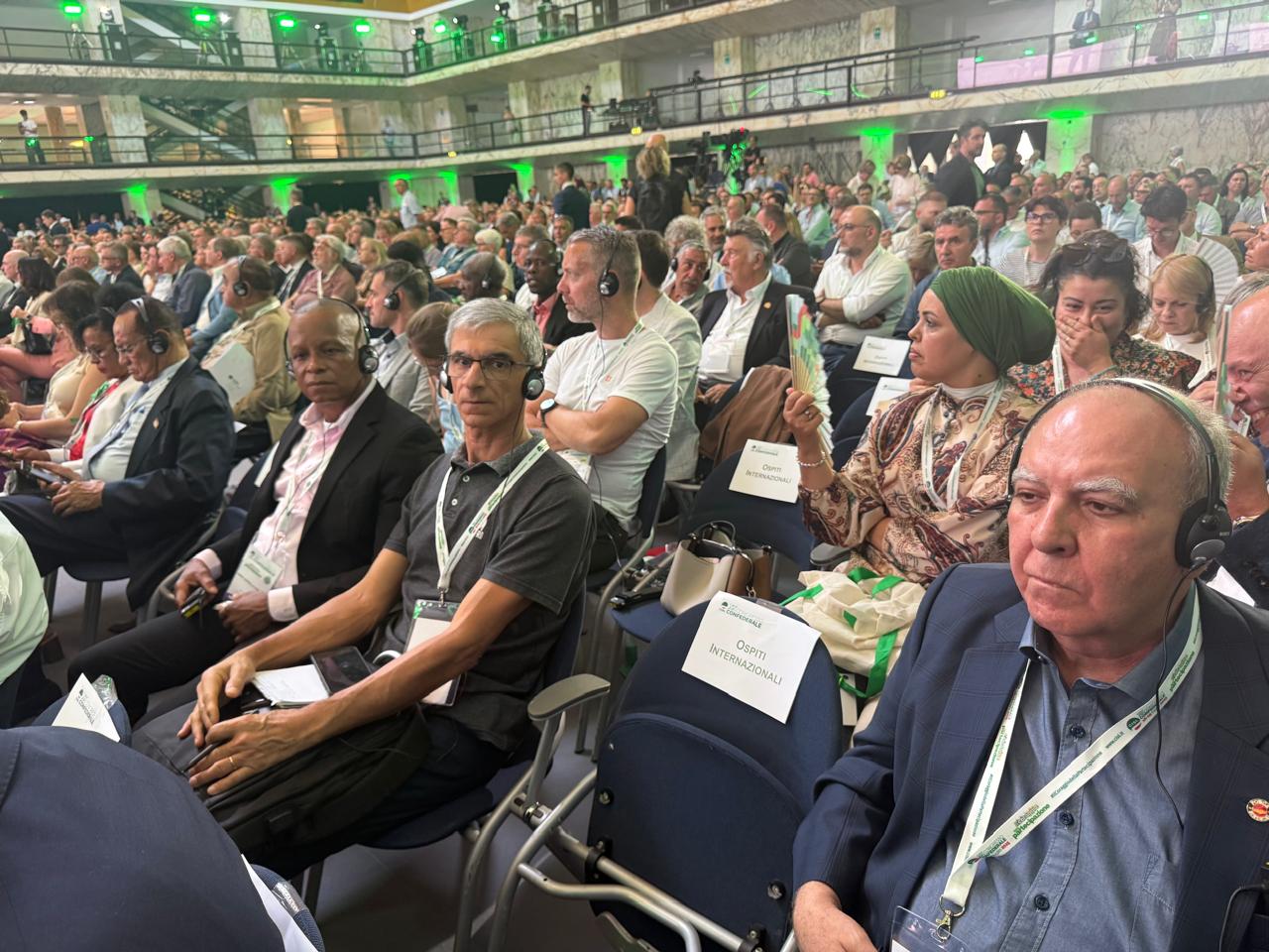 Presidente da Força participa do 20º Congresso da CISL na Itália