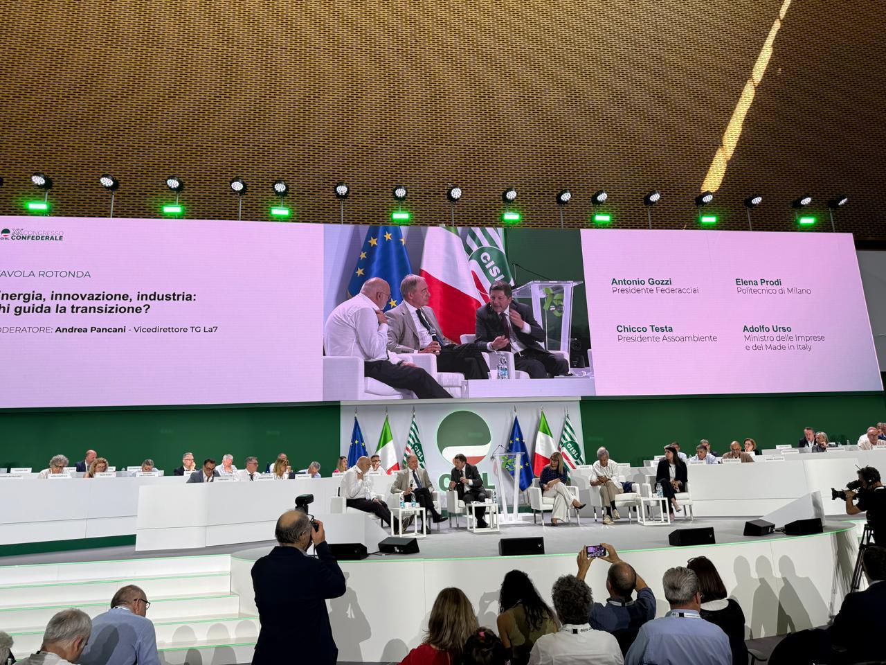 Miguel Torres defende unidade sindical no Congresso da CISL