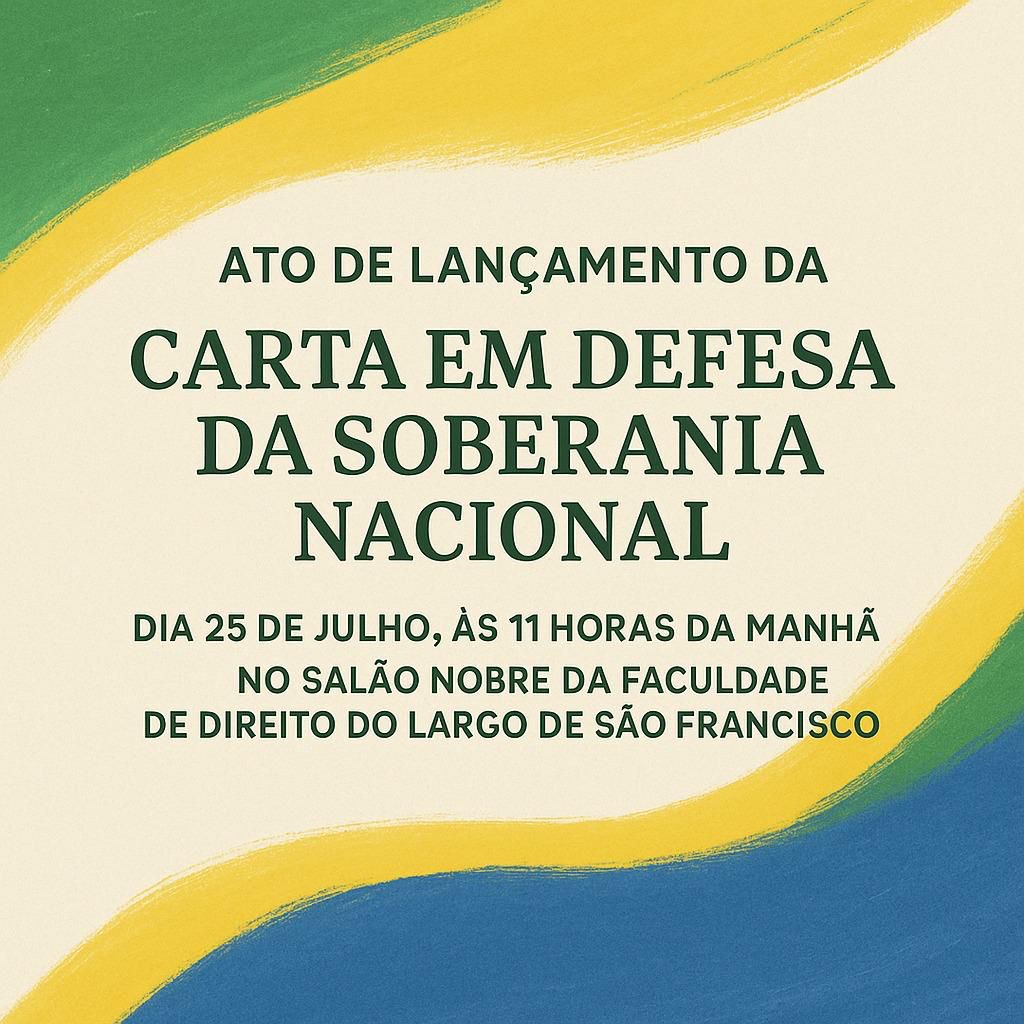 Em defesa da soberania nacional
