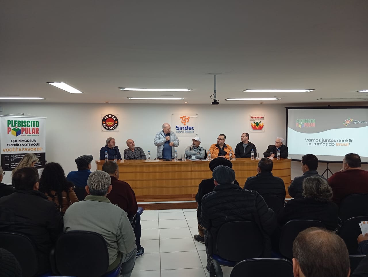 Força Sindical-RS lança Plebiscito Popular em Porto Alegre