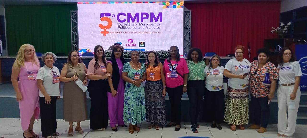 Isalia Damacena é eleita delegada na Conferência das Mulheres