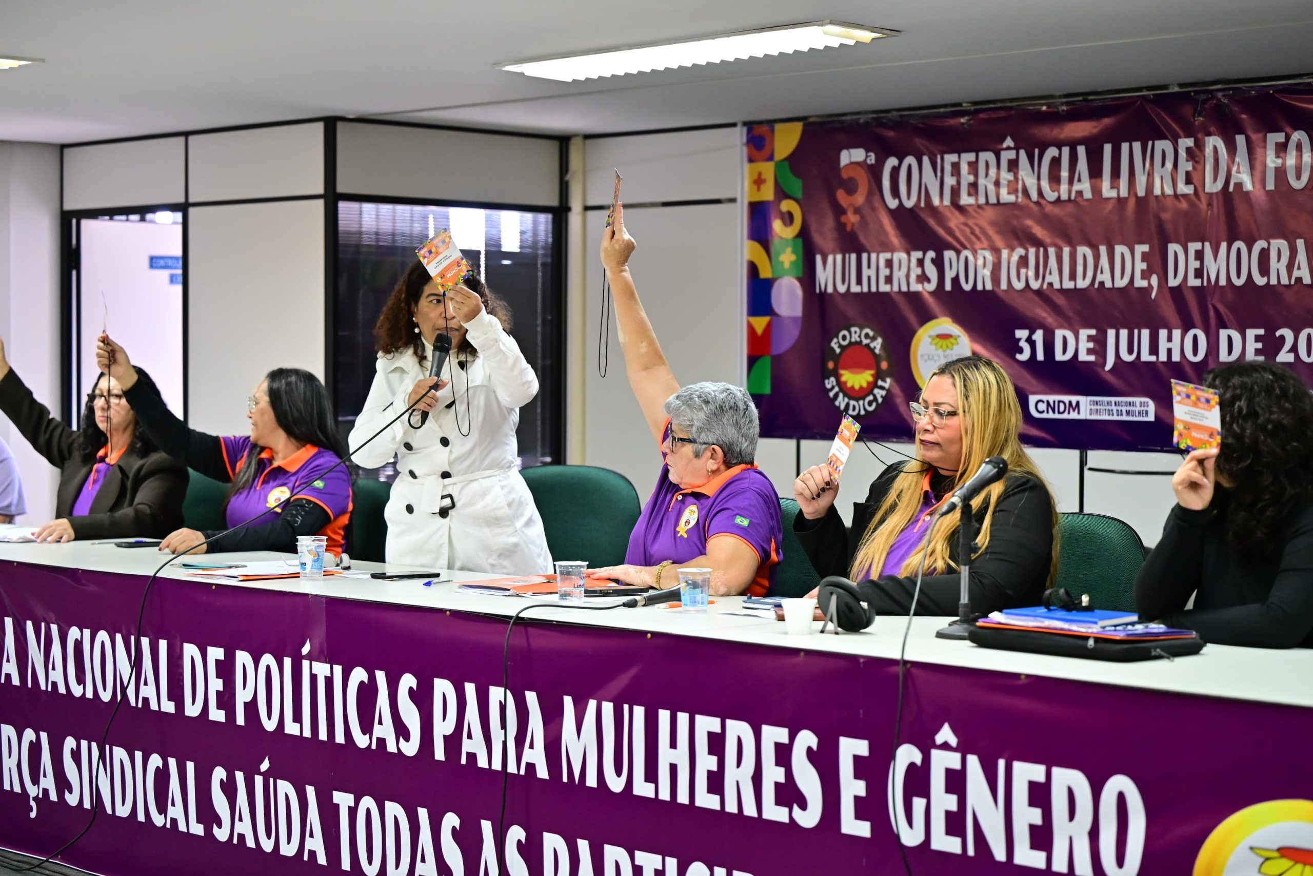 Força Sindical realiza conferência por igualdade e democracia